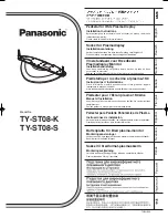 Preview for 1 page of Panasonic TY-ST08K Installation Instructions Manual