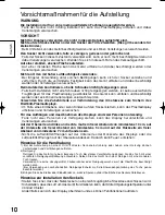 Preview for 10 page of Panasonic TY-ST08K Installation Instructions Manual