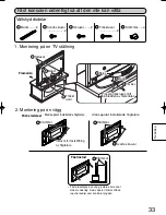 Preview for 33 page of Panasonic TY-ST08K Installation Instructions Manual