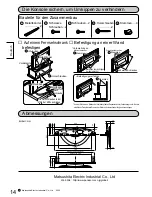 Предварительный просмотр 14 страницы Panasonic TY-ST10-M Installation Instructions Manual