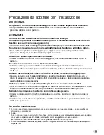 Предварительный просмотр 19 страницы Panasonic TY-ST10-M Installation Instructions Manual