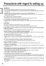 Preview for 2 page of Panasonic TY-ST103PF9 Installation Instructions Manual