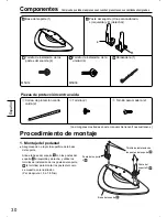 Preview for 30 page of Panasonic TY-ST20-K Installation Instructions Manual