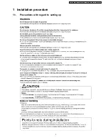 Preview for 3 page of Panasonic TY-ST42D1-WG Service Manual