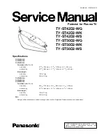 Panasonic TY-ST42D2-WG Service Manual preview