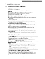 Preview for 3 page of Panasonic TY-ST42D2-WG Service Manual