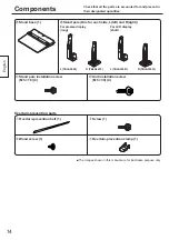 Preview for 13 page of Panasonic TY-ST42P50 Fitting Instructions Manual