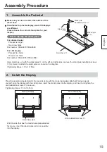 Preview for 14 page of Panasonic TY-ST42P50 Fitting Instructions Manual