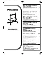 Preview for 1 page of Panasonic TY-ST42PF3 Installation Instructions Manual