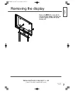 Preview for 7 page of Panasonic TY-ST42PF3 Installation Instructions Manual