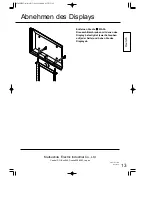 Preview for 13 page of Panasonic TY-ST42PF3 Installation Instructions Manual