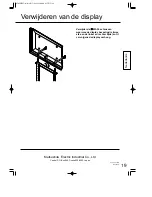 Preview for 19 page of Panasonic TY-ST42PF3 Installation Instructions Manual