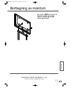 Preview for 43 page of Panasonic TY-ST42PF3 Installation Instructions Manual