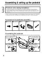 Предварительный просмотр 8 страницы Panasonic TY-ST42PX500 Installation Instructions Manual