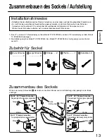 Предварительный просмотр 13 страницы Panasonic TY-ST42PX500 Installation Instructions Manual