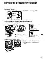 Предварительный просмотр 35 страницы Panasonic TY-ST42PX500 Installation Instructions Manual