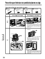 Предварительный просмотр 36 страницы Panasonic TY-ST42PX500 Installation Instructions Manual