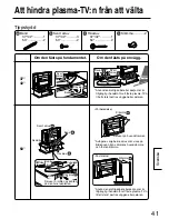 Предварительный просмотр 41 страницы Panasonic TY-ST42PX500 Installation Instructions Manual