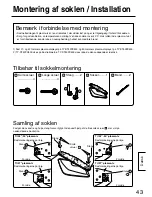 Предварительный просмотр 43 страницы Panasonic TY-ST42PX500 Installation Instructions Manual