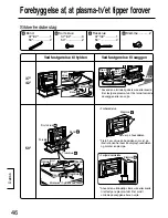 Предварительный просмотр 46 страницы Panasonic TY-ST42PX500 Installation Instructions Manual