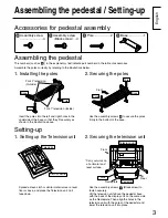 Preview for 3 page of Panasonic TY-ST42PX5W Installation Instructions Manual