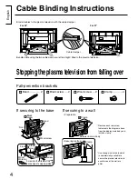 Preview for 4 page of Panasonic TY-ST42PX5W Installation Instructions Manual