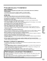 Preview for 15 page of Panasonic TY-ST42PX5W Installation Instructions Manual