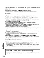 Preview for 24 page of Panasonic TY-ST42PX5W Installation Instructions Manual