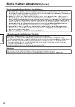 Preview for 20 page of Panasonic TY-ST43PE8 Operating Instructions Manual