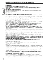 Предварительный просмотр 4 страницы Panasonic TY-ST50VX100 Installation Instructions Manual