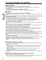 Предварительный просмотр 6 страницы Panasonic TY-ST50VX100 Installation Instructions Manual