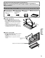 Предварительный просмотр 13 страницы Panasonic TY-ST50VX100 Installation Instructions Manual