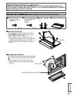 Предварительный просмотр 21 страницы Panasonic TY-ST50VX100 Installation Instructions Manual