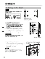 Предварительный просмотр 64 страницы Panasonic TY-ST58PF20 Installation Instructions Manual