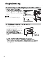 Предварительный просмотр 74 страницы Panasonic TY-ST58PF20 Installation Instructions Manual