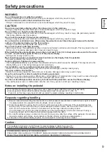 Preview for 9 page of Panasonic TY-ST65P20 Installation Instructions Manual