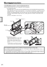 Preview for 20 page of Panasonic TY-ST65P20 Installation Instructions Manual