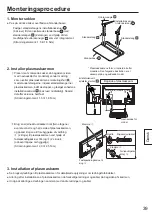 Preview for 39 page of Panasonic TY-ST65P20 Installation Instructions Manual