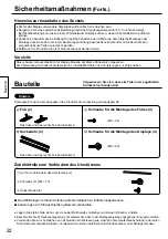 Предварительный просмотр 22 страницы Panasonic TY-ST65PE8 Operating Instructions Manual