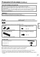 Предварительный просмотр 27 страницы Panasonic TY-ST65PE8 Operating Instructions Manual