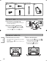 Preview for 24 page of Panasonic TY-ST65PV500 Installation Instructions Manual