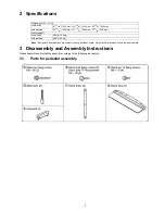 Preview for 3 page of Panasonic TY-ST65R4-WG Service Manual