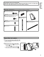 Предварительный просмотр 3 страницы Panasonic TY-ST65VX100 Installation Instructions Manual