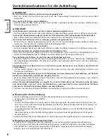 Предварительный просмотр 6 страницы Panasonic TY-ST65VX100 Installation Instructions Manual