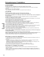 Предварительный просмотр 18 страницы Panasonic TY-ST65VX100 Installation Instructions Manual