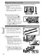 Предварительный просмотр 24 страницы Panasonic TY-ST65VX100 Installation Instructions Manual