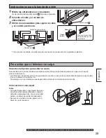 Предварительный просмотр 25 страницы Panasonic TY-ST65VX100 Installation Instructions Manual