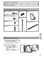 Предварительный просмотр 27 страницы Panasonic TY-ST65VX100 Installation Instructions Manual