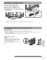 Предварительный просмотр 33 страницы Panasonic TY-ST65VX100 Installation Instructions Manual