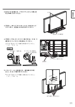 Предварительный просмотр 11 страницы Panasonic TY-ST85P12 Installation Instructions Manual